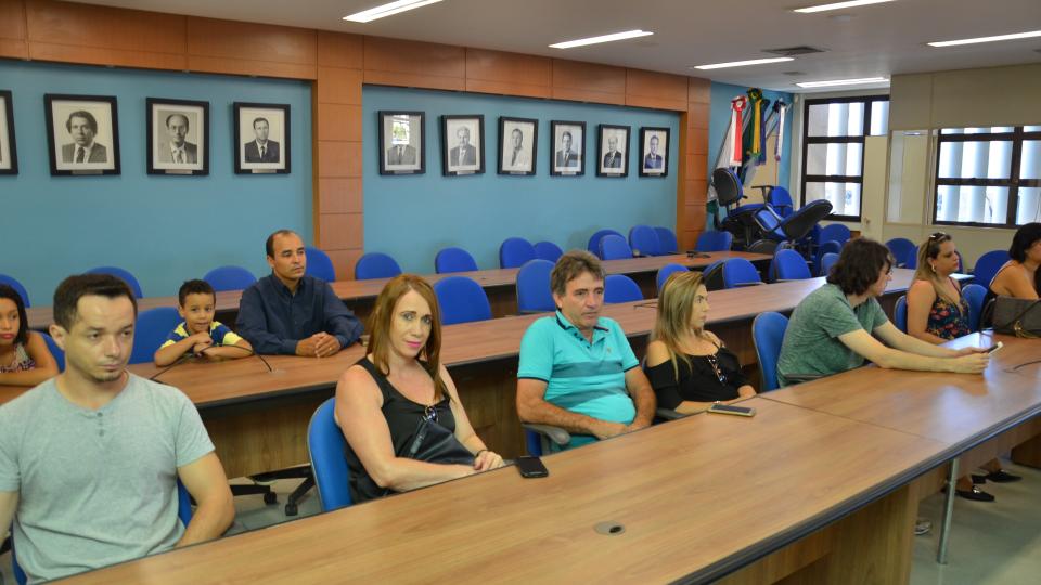 Cerimonia aconteceu na sala dos conselhos (Foto: Milton Santos)