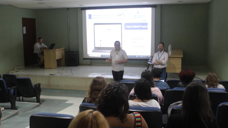 1º Encontro do Programa de Iniciação Tecnológica, o InovaSaúde. Foto: Luiz Oliveira