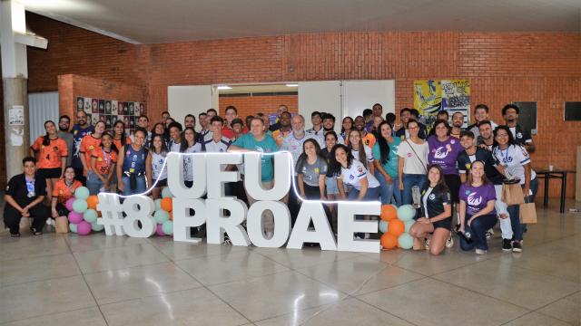 UFU homenageia estudantes da universidade pelos resultados nos JUMs e JUBs (Fotos: Milton Santos)